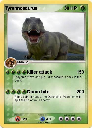 Pokemon Tyrannosaurus
