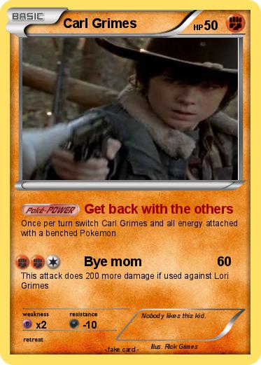 Pokemon Carl Grimes