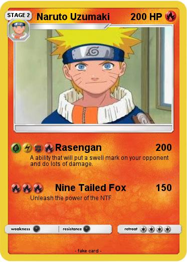 Pokemon Naruto Uzumaki