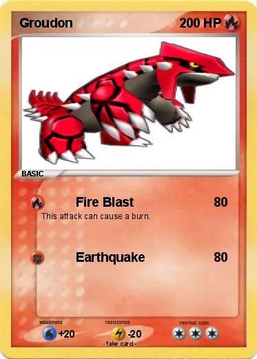Pokemon Groudon