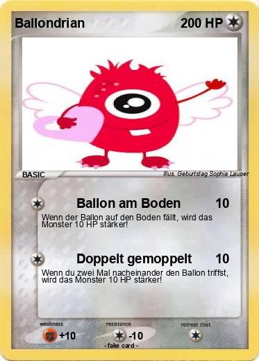 Pokemon Ballondrian