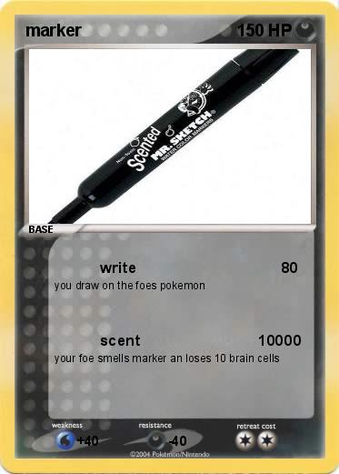 Pokemon marker