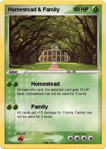 Pokemon Homestead & Family