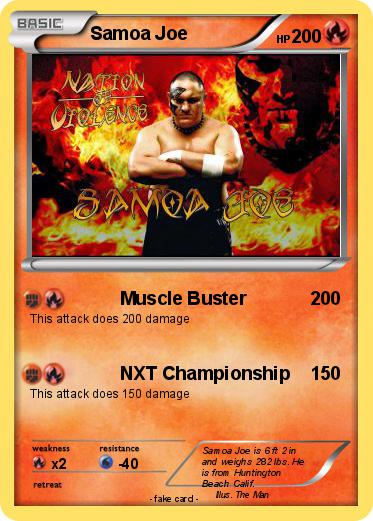 Pokemon Samoa Joe
