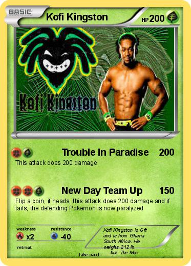 Pokemon Kofi Kingston