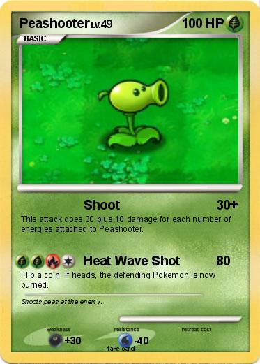 Pokemon Peashooter