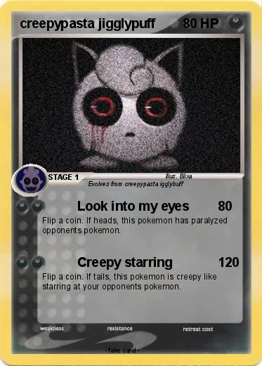 Pokemon creepypasta jigglypuff