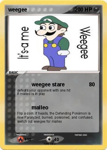 Pokemon weegee
