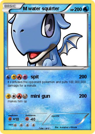Pokemon M water squirter