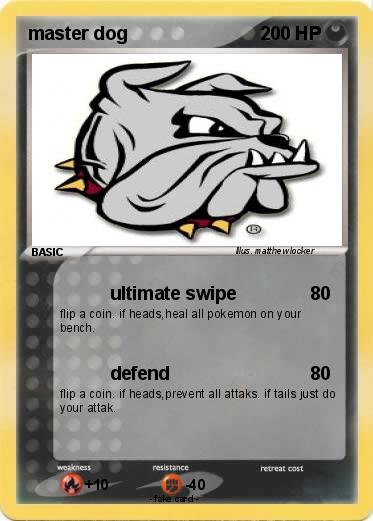 Pokemon master dog