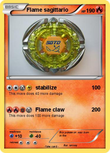 Pokemon Flame sagittario