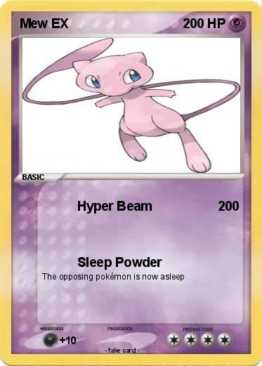 Pokemon Mew EX