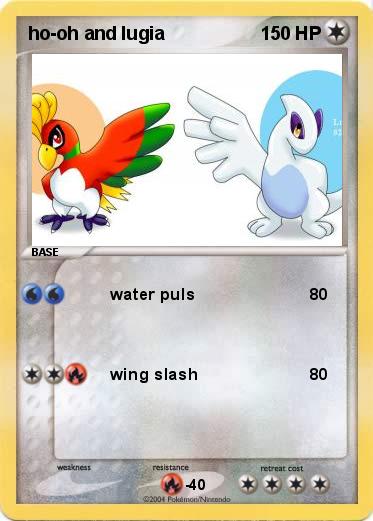Pokemon ho-oh and lugia 