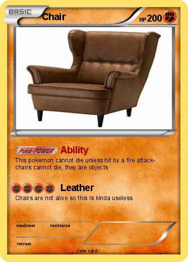 Pokemon Chair