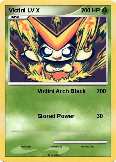 Pokemon Victini LV X