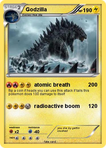Pokemon Godzilla