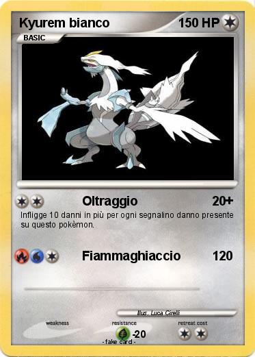 Pokemon Kyurem bianco