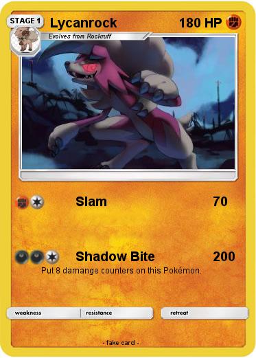 Pokemon Lycanrock