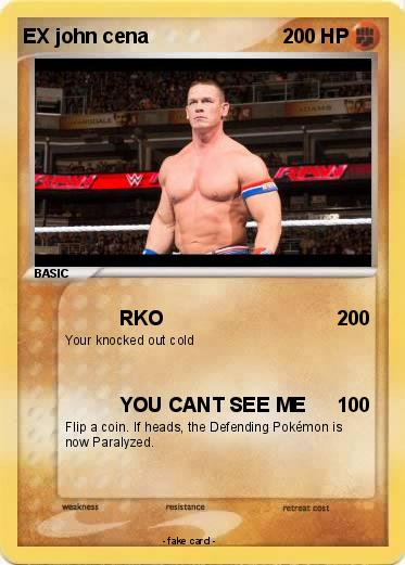 Pokemon EX john cena