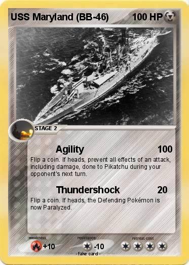 Pokemon USS Maryland (BB-46)