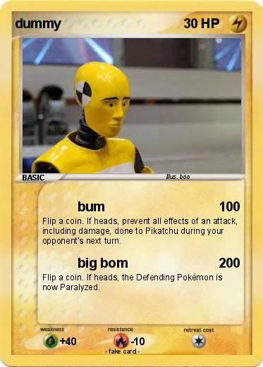 Pokemon dummy