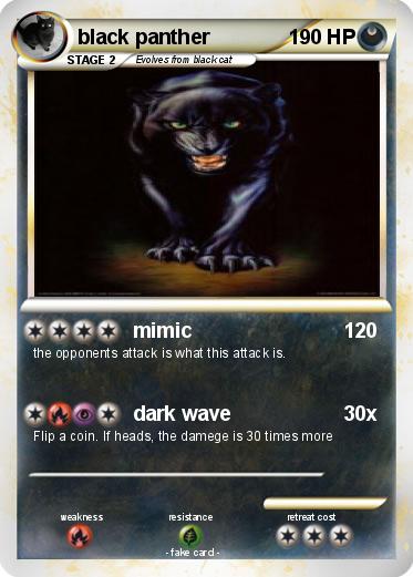 Pokemon black panther