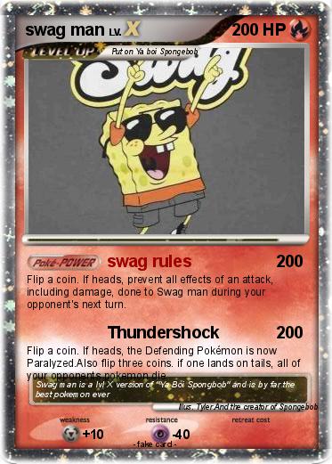 Pokemon swag man