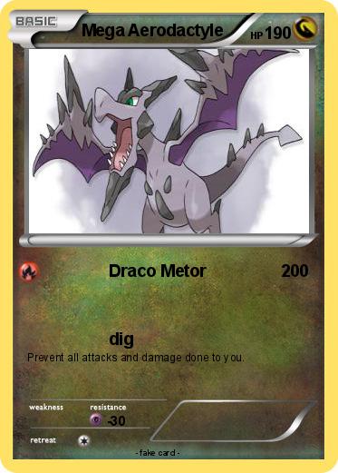 Pokemon Mega Aerodactyle