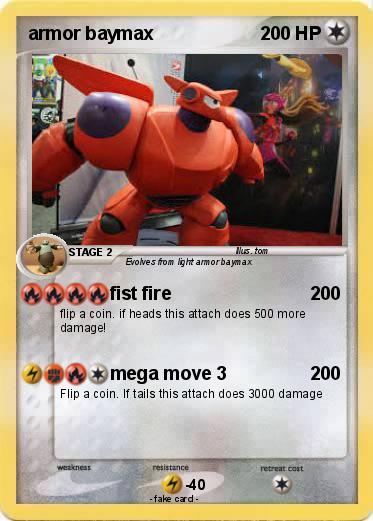 Pokemon armor baymax