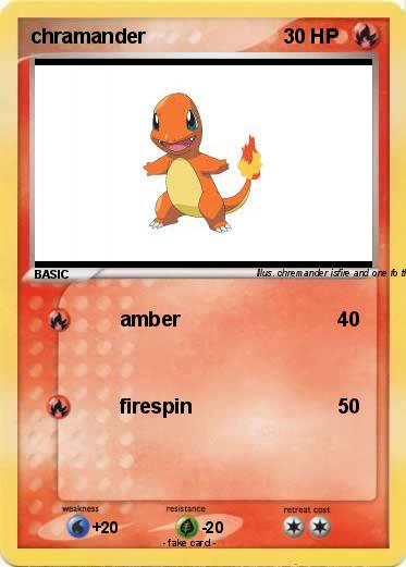 Pokemon chramander