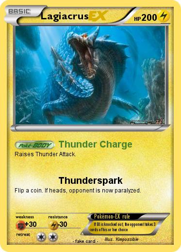 Pokemon Lagiacrus