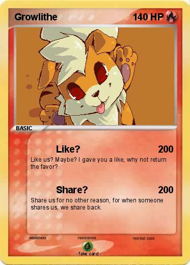 Pokemon Growlithe
