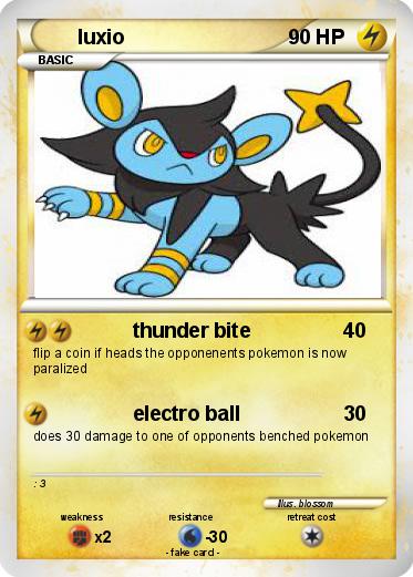 Pokemon luxio