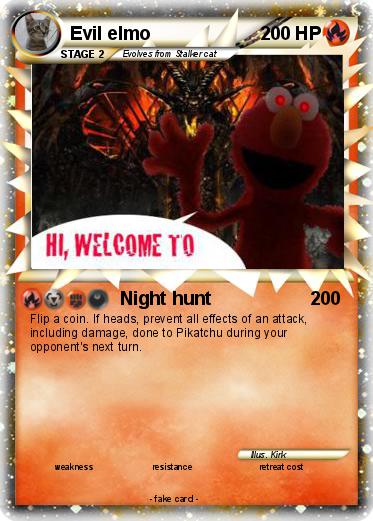 Pokemon Evil elmo