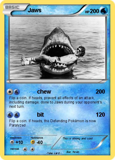 Pokemon Jaws Pokemon Jaws