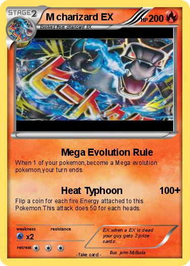 Pokemon M charizard EX