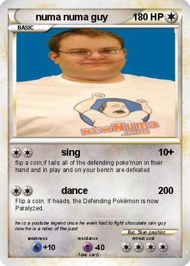 Pokemon numa numa guy