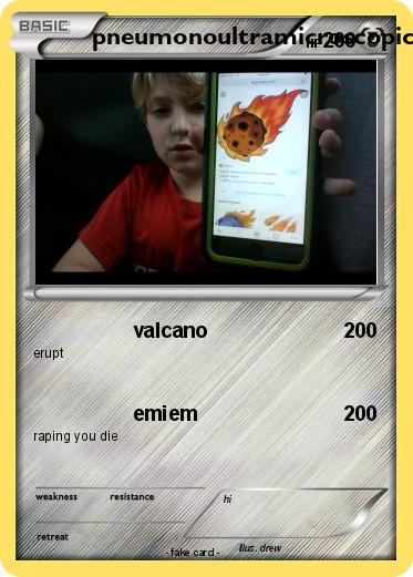 Pokemon pneumonoultramicroscopicsillicovolcanoconiosis