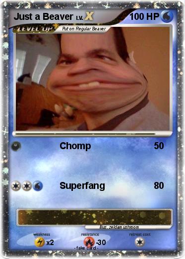 Pokemon Just a Beaver