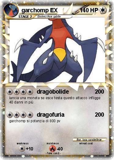 Pokemon garchomp EX