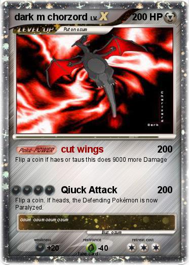Pokemon dark m chorzord