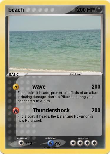 Pokemon beach
