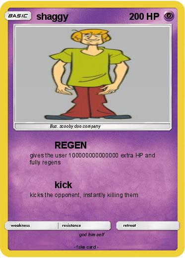 Pokemon shaggy