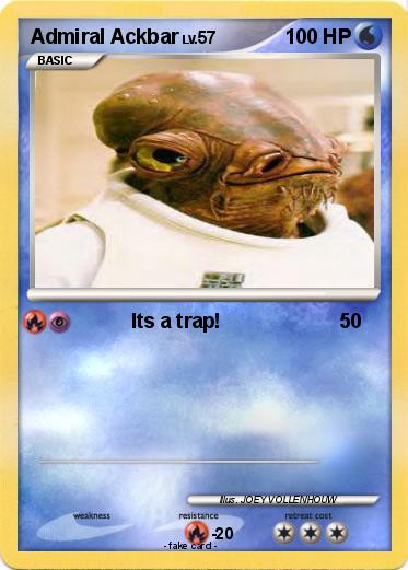 Pokemon Admiral Ackbar
