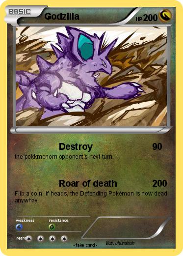 Pokemon Godzilla