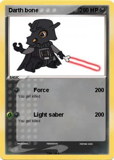 Pokemon Darth bone