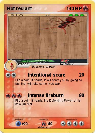 Pokemon Hot red ant