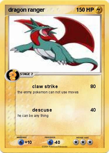 Pokemon dragon ranger