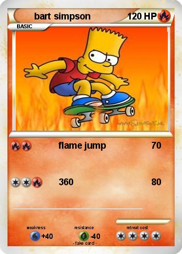 Pokemon bart simpson