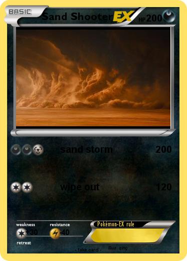 Pokemon Sand Shooter